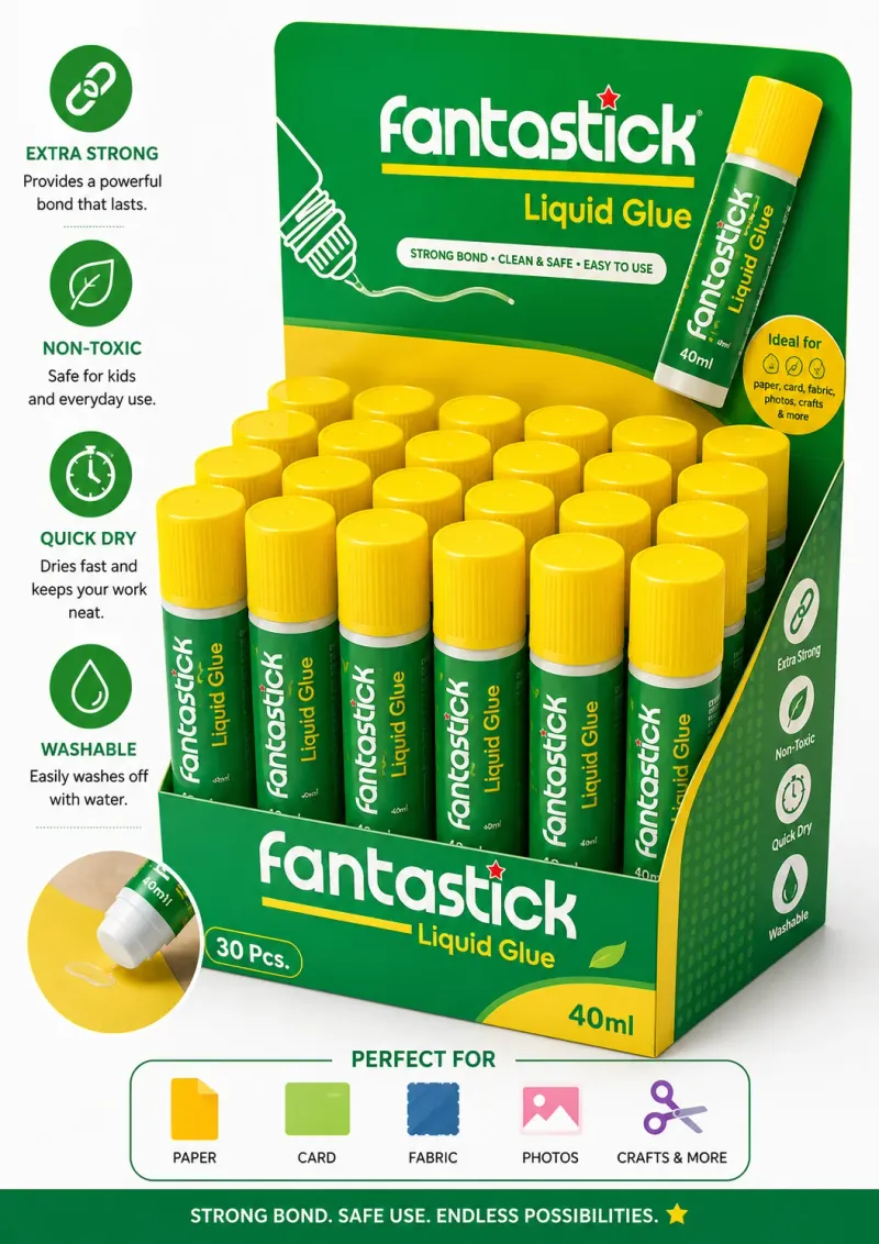 1PC Fantastic Liquid Glue Kigali | School & Office Adhesive Rwanda available online in Rwanda
