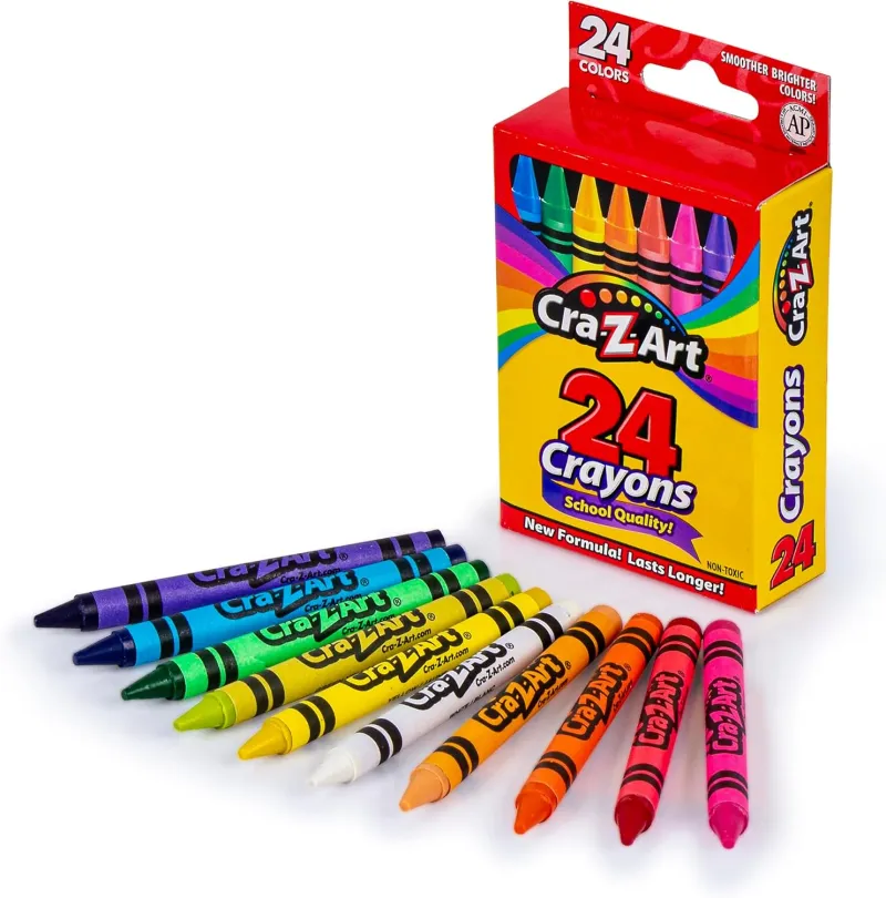 24 Pieces Color Crayons for Children in Kigali | Kids Drawing Set available online in Rwanda
