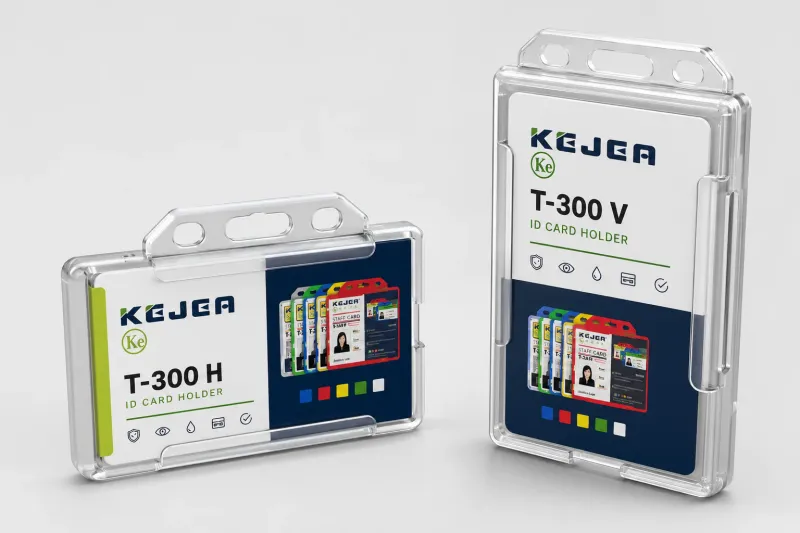 Buy T-300V ID Card Holder H/V in Kigali Rwanda | Durable Vertical & Horizontal Badge Holder available online in Rwanda