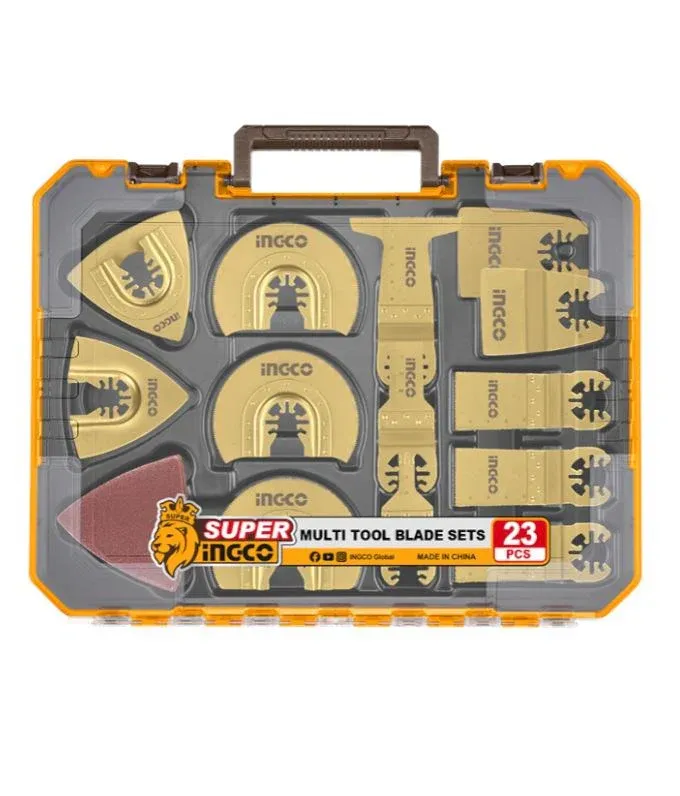 Ingco 23PCS Oscillating Multi Tool Blade Set – Wood, Metal & Grout