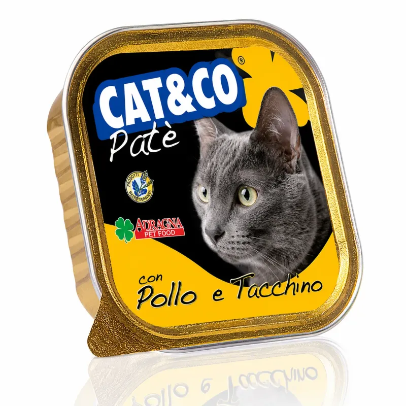 Cat&Co Patè Chicken & Turkey Wet Cat Food | High Protein | Kigali Rwanda available online in Rwanda