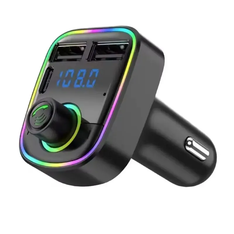 C2 Bluetooth 5.0 Car Charger with FM Transmitter & MP3 Player in Kigali Rwanda – Fast USB Charging Adapter for iPhone 17, Android & Tablets available online in Rwanda