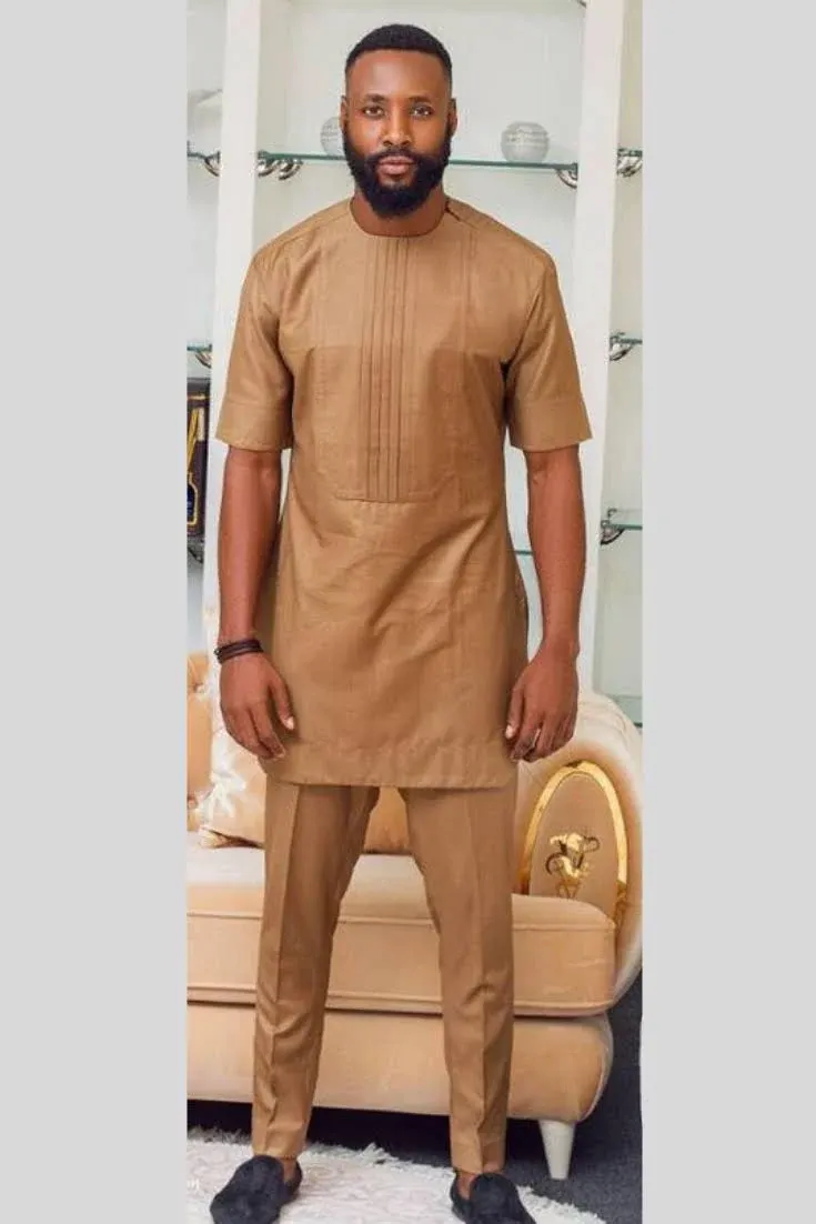 Traditional Elegant Men Suit available online in Rwanda
