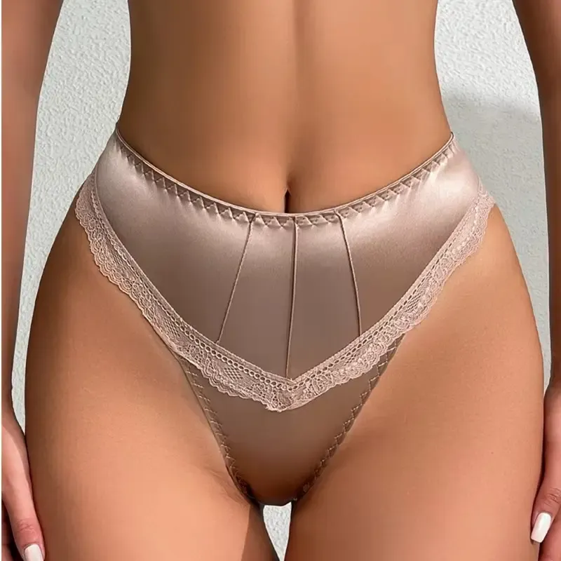 Women’s Floral Lace Low-Waist Panties Soft Silky Underwear | Elegant Ladies Briefs Rwanda
