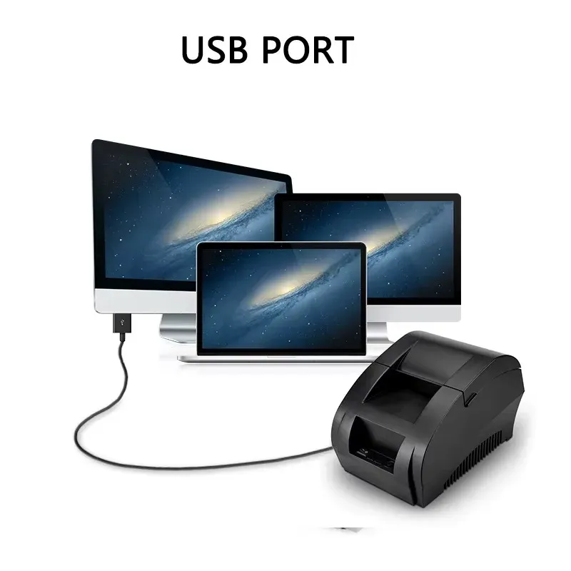 58mm USB Thermal Printer Kigali | POS Receipt Supermarket available online in Rwanda