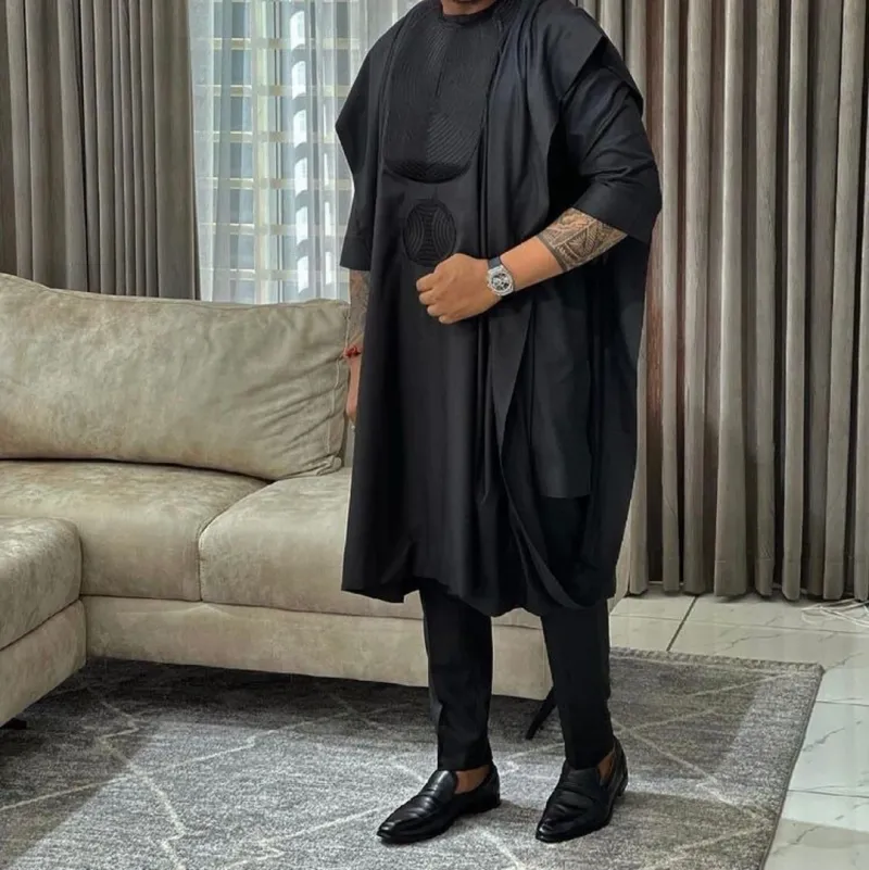 African Fashion 3-Piece for Men – Kigali Style