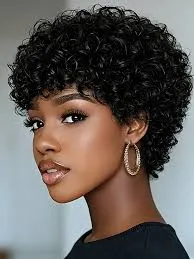 Short Synthetic Wig for Women – Available in Kigali