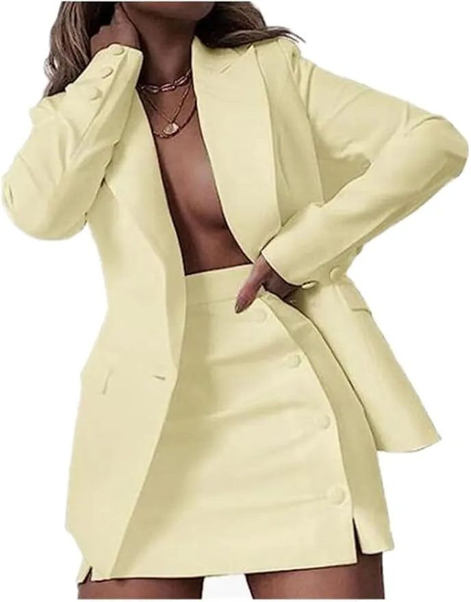 Kigali Women’s Office Skirt Suit – Elegant & Professional - Image 3