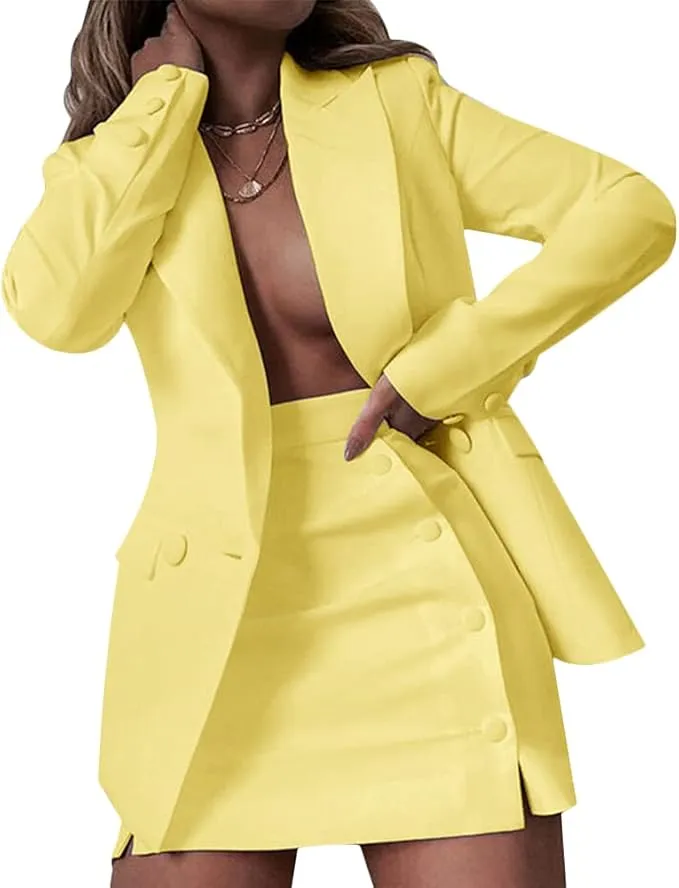 Kigali Women’s Office Skirt Suit – Elegant & Professional - Image 4