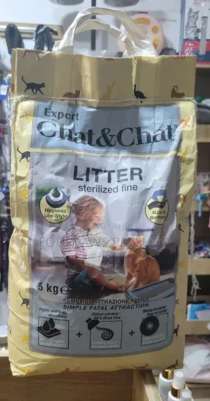 Chat & Chat Cat Litter 5kg – Strong Odor Control | Kigali - Image 2