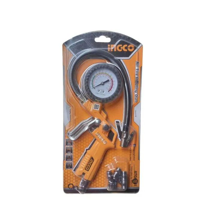 Ingco Air Tire Inflating Gun – Professional Air Pump Tool - Image 3