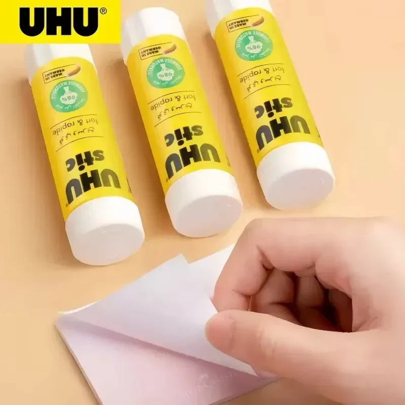 UHU Stic 3PCS Glue Stick Original Non-Toxic Adhesive for School Office & Crafts Rwanda - Image 2