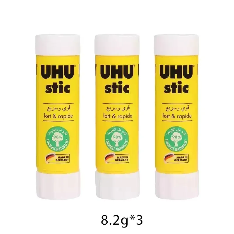 UHU Stic 3PCS Glue Stick Original Non-Toxic Adhesive for School Office & Crafts Rwanda - Image 4