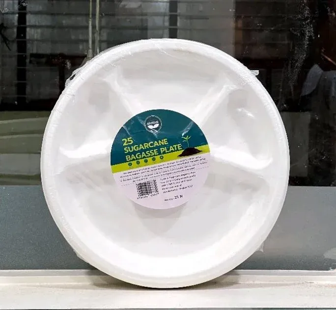 Round Compartment Plate 10PC Set – Durable & Easy to Clean | Kigali - Image 3
