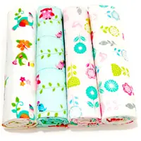 4-in-1 Baby Flannel Blanket Pack available online in Rwanda