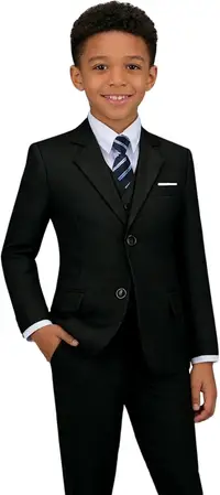 Boys Slim Fit Suit 3PC  available online in Rwanda