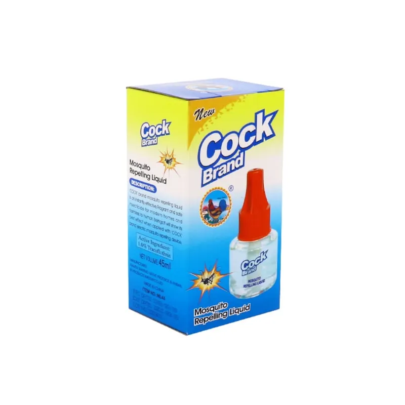 Cock brand mosquito repelling liquid full set available online in Rwanda