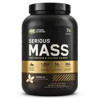 Optimum Nutrition Serious Mass Kigali | Vanilla Mass Gainer available online in Rwanda