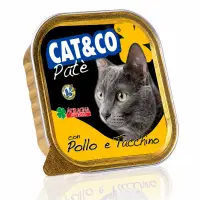 Cat&Co Patè Chicken & Turkey Wet Cat Food | High Protein | Kigali Rwanda available online in Rwanda
