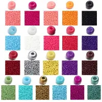 1000PCS Glass Seed Beads 2–4mm – Round Spacer Beads for Jewelry Making & DIY Crafts | Accessories in Kigali Rwanda available online in Rwanda