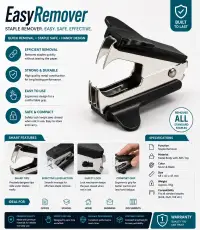 Staple Remover Kigali | Office Staple Puller Tool Rwanda available online in Rwanda