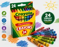 Buy Crayons 24 Colors Pack in Kigali Rwanda | Safe Kids Drawing Crayons – EGura available online in Rwanda