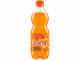 Brava Soft drink Orange 500ml available online in Rwanda