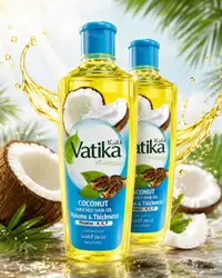 Buy Vatika Coconut Hair Oil in Kigali | Volume & Thickness available online in Rwanda