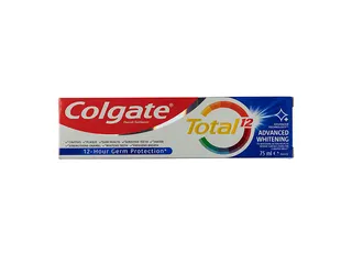 Colgate Total Advanced whitening 75ml available online in Rwanda