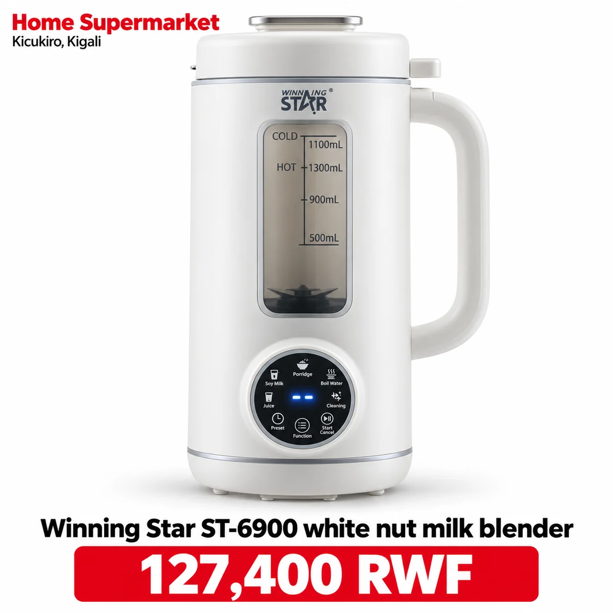 Winning Star ST-6900 Nut Milk Blender available online in Rwanda